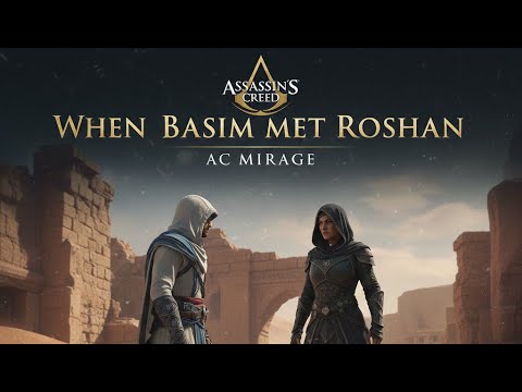 AC Mirage Story Scene | Basim and Roshan First Meeting