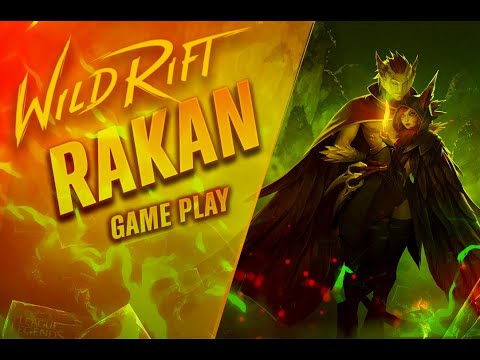 WILD RIFT: RAKAN SUPPORT GAMEPLAY [RAKAN SUPPORT VS GALIO SUPPORT]