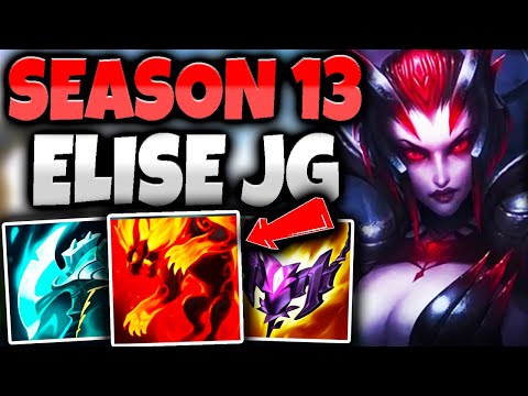 How To Play Elise Jungle from behind & still DOMINATE! | Best Runes/Build | Season 13 Elise Guide