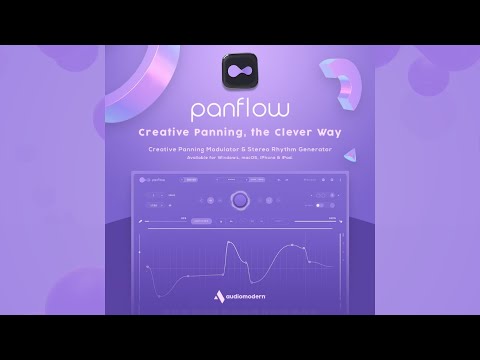 Audiomodern Panflow - New Free Effect Plugin #audiomodern #freeplugin