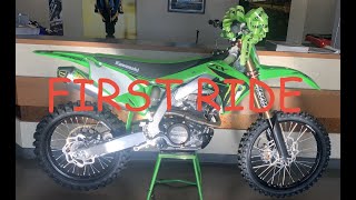 KX450SR First Ride