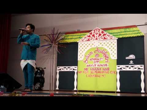 Aidil Revalina performing at Ace the Place CC Raya 2015