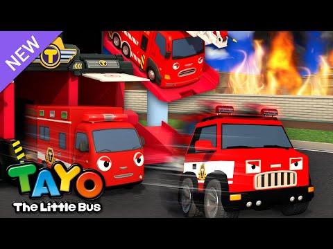 Fire Truck's Rescue Mission🚒 | Tayo Rescue Team Song | Rescue Truck | Tayo the Little Bus