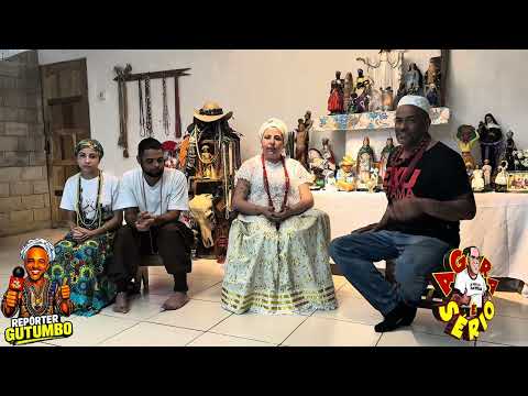 REPÓRTER GUTUMBO E MÃE DE SANTO TUTTY DE OYA E XANGÔ NO TERREIRO DE UMBANDA COSME E DAMIÃO E IANSÃ