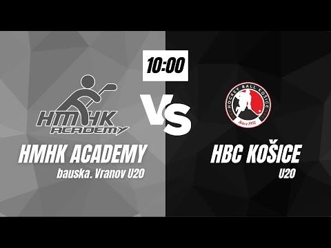 LIVESTREAM: HMHK ACADEMY bauska. Vranov U20 - HBC Košice U20