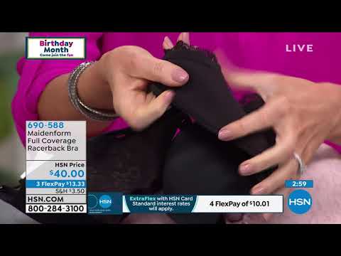 Maidenform Full Coverage Racerback Bra