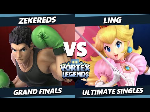 Vortex Legends 37 GRAND FINALS - Ling (Peach) Vs. ZekeReds (Little Mac) SSBU Ultimate Tournament