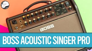 Video thumbnail for BOSS Acoustic Singer Pro Amplifier by World Of Music