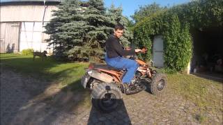 preview picture of video 'KTM 525 XC Motorstart und Sound'