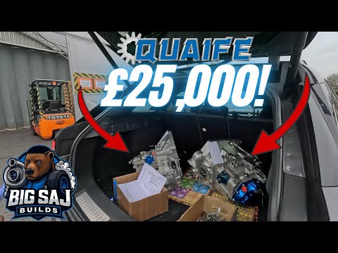 Collecting 2 Quaife Sequential Drag Racing Gearboxes | Big Man Ting Performance