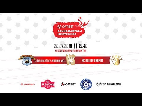rannajalgpall: FC Üksjalgvärav /Vitamiin Well - SK Augur Enemat