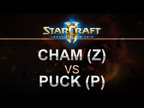 StarCraft 2 - LOTV 2016 - Cham (Z) v puCK (P) on New Gettysburg LE