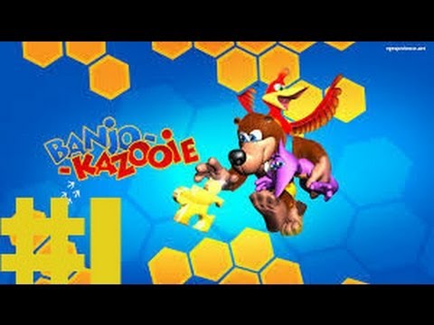 Banjo Kazooie XBLA 100% Walkthrough - Part 1: Intro HD