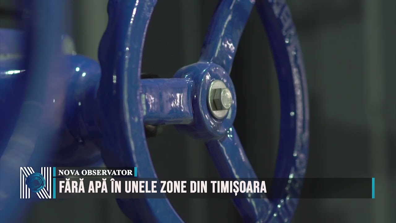 Fără apă în unele zone din Timișoara