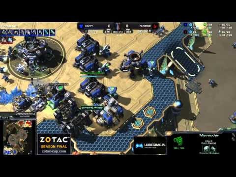 PvT Patienc vs Happy g1 - Overgrowth - Starcraft 2 HD Polski komentarz