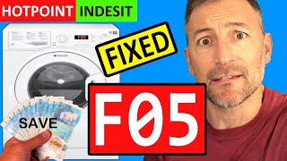 Washing Machine F05 Error Code Fix Hotpoint Indesit