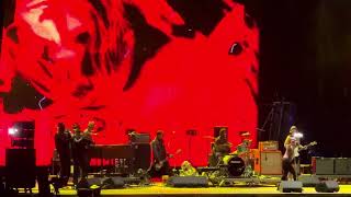 Iggy Pop , TV eye the stooges. Beginig of tve show . Rockland Spain . 07/2025