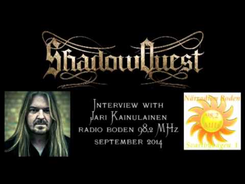 Shadow Quest - Interview with Jari Kainulainen at Radio Boden