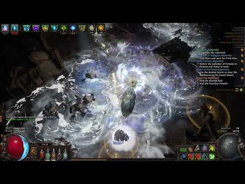 Path of Exile  - Phrecia helm + Nuro's harp and 2x gifts from above