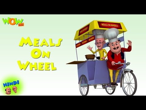 Motu Patlu Cartoons In Hindi |  Animated movie | meals on wheels | Wow Kidz