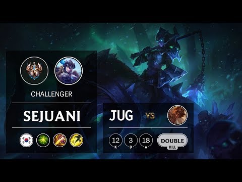 Sejuani Jungle vs Taliyah - KR Challenger Patch 9.15