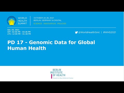 PD 17 - Genomic Data for Global Human Health