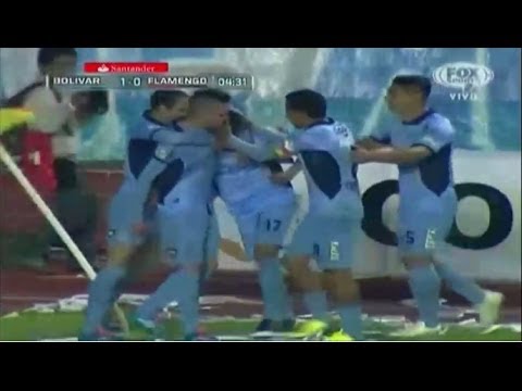 Bolívar 1 - 0 Flamengo Copa Libertadores 2014