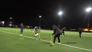 2 player passing pattern