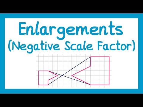 Enlargements (Negative Scale Factor) - GCSE Higher Maths