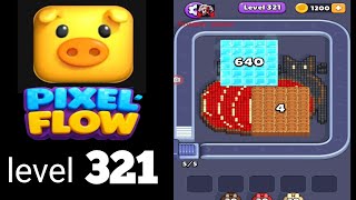 Pixelflow level 321 hard Guide Walkthrough Solution