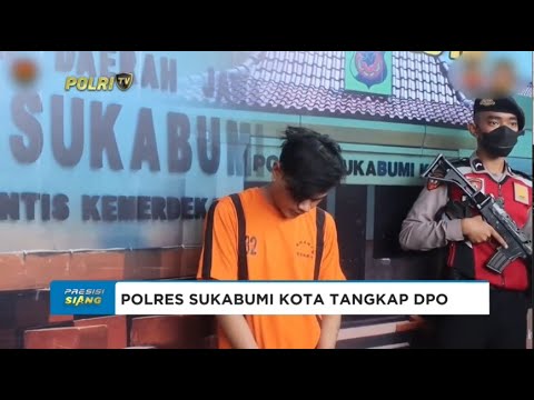POLRES SUKABUMI KOTA TANGKAP DPO PEMBACOK PEDAGANG SAYUR