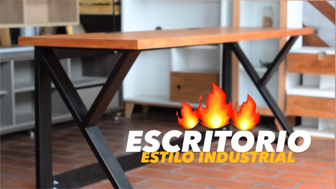 Watch ESCRITORIO ESTILO INDUSTRIAL, PROYECTO MUEBLE. Now ESCRITORIO ESTILO INDUSTRIAL, PROYECTO MUEBLE.