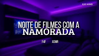 [ASMR LÉSBICO] Noite de Filmes com a Namorada Tímida