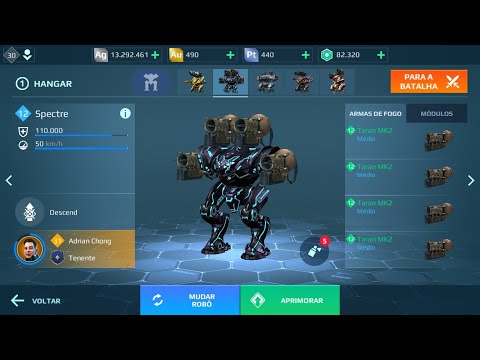 War Robots - Spectre Taran MK2 - Power Plant