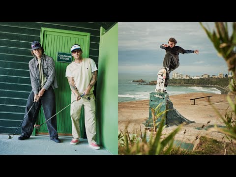 Skating World War II Bunkers on the shore and living it up with Axel Cruyshberghs and Sam Partaix