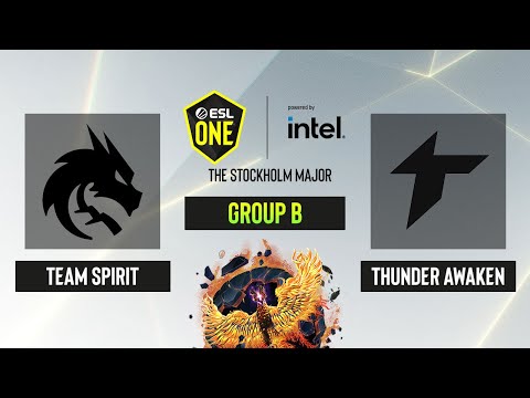 Dota2 - Thunder Awaken vs. Team Spirit - Game 2 - Group B - ESL One Stockholm 2022