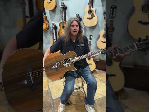2025 Taylor Custom “B. Taylor” Grand Auditorium 12-Fret • Bob Taylor Designed • Stripy Sinker Redwood • Figured Blackwood • Running Horses • Serial #1205095104 image 18