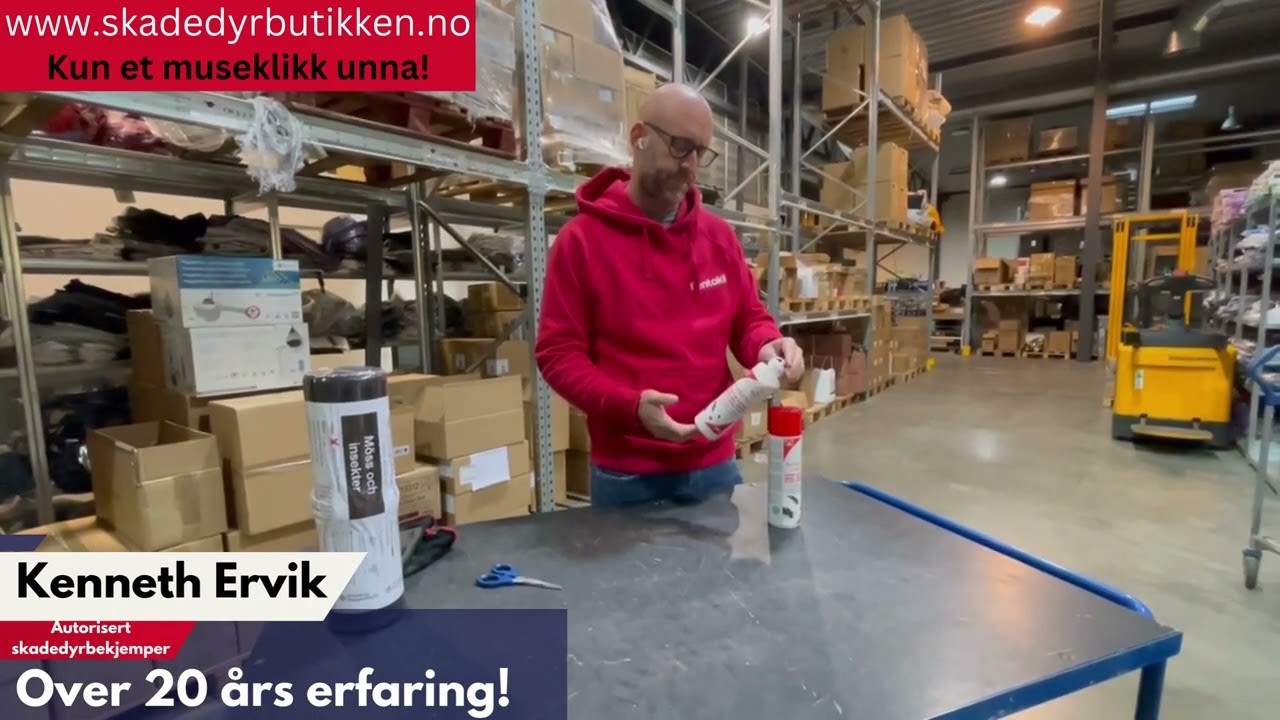 Insektsmiddel - Finmalt fossilt steinmel - Insektnix - 500 ml - Spray