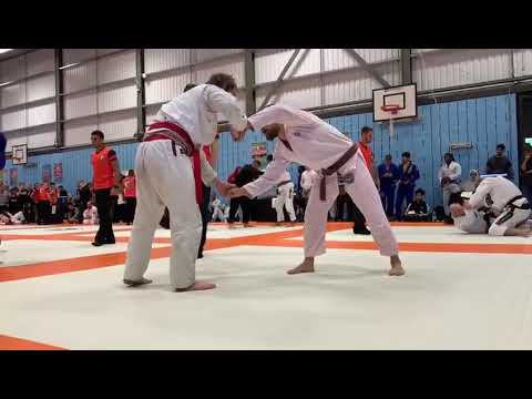 Grappling industries London gold medal match brown belt Gi