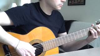 Dunkelheit &quot;Burzum cover&quot; Classical Guitar