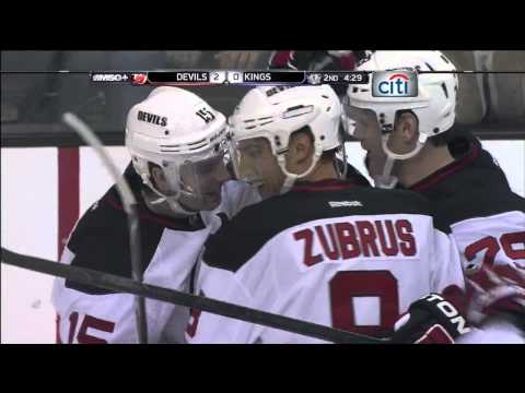 Patrik Elias Goal - 10/25/2011 Devils at Kings