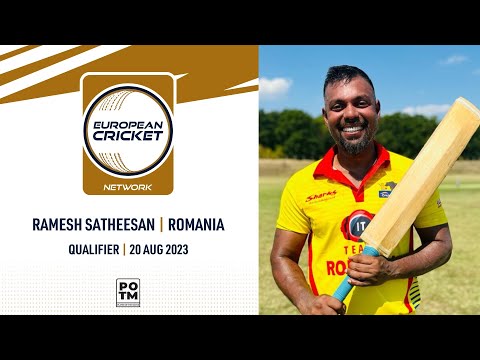 POTM: R.Satheesan - ROM vs MAL | Highlights | ECN Continental Cup T20I | 20 Aug 2023 | ECN23.060