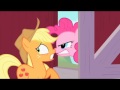 My Little Pony Clip Applejack Fends Off Suspicious Pinkie Pie