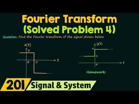 Fourier Transform Solved Problem 4