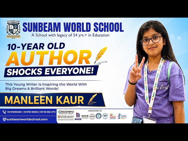 10-Year-Old Author SHOCKS Everyone!