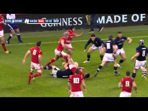 Official Extended Highlights -  Wales 27 23 Scotland Worldwide -  RBS 6 Nations