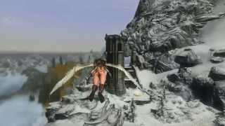 Skyrim Mod: Real Flying (with Gliding and Collisions)