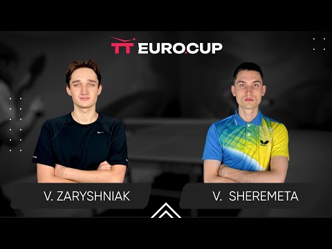16:45 Vadym Zaryshniak - Vladyslav-Ivan Sheremeta 22.06.2025 TT Euro.Cup Ukraine Master TABLE 3