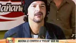 «Ricardo Arjona con PIOLIN POR LA MANANA - 4 Dic, 2008»