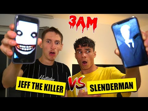 NE JAMAIS APPELER JEFF THE KILLER ET SLENDERMAN EN MÊME TEMPS à 3H DU MATIN ! (EFFRAYANT)